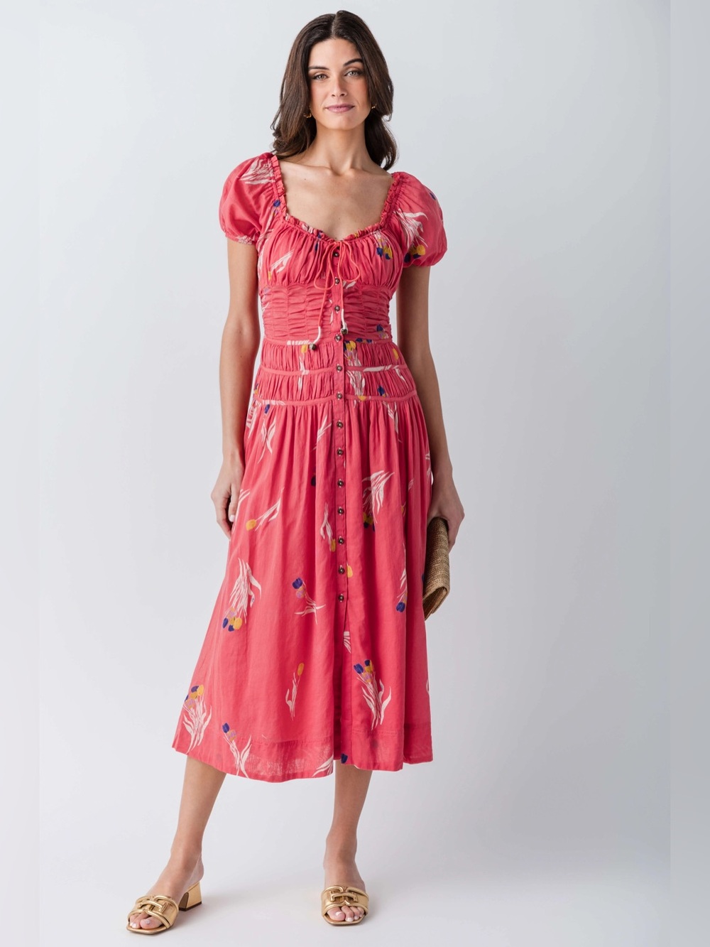 Free People Complete Me Midi Dress